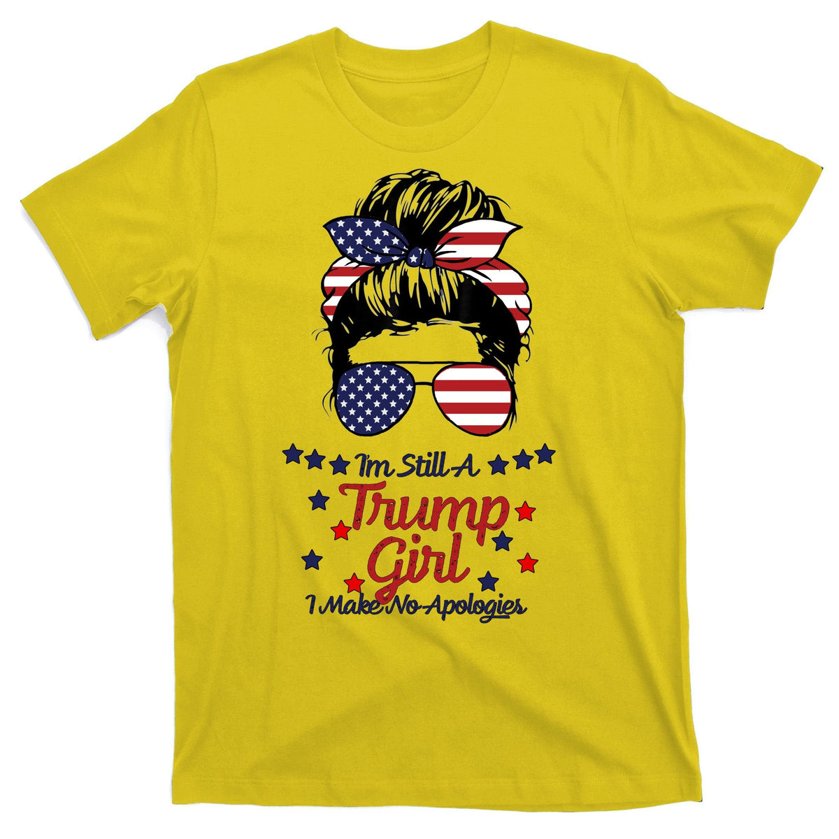 I'm Still A Trump Girl I Make No Apologies 2024 T-Shirt product image 3
