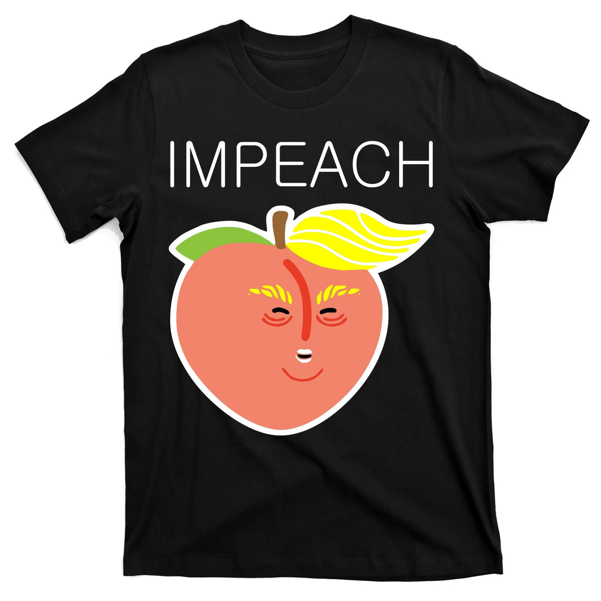 Impeach Donald Anti Trump Peach Emoji Impeachment T-Shirt product image 7