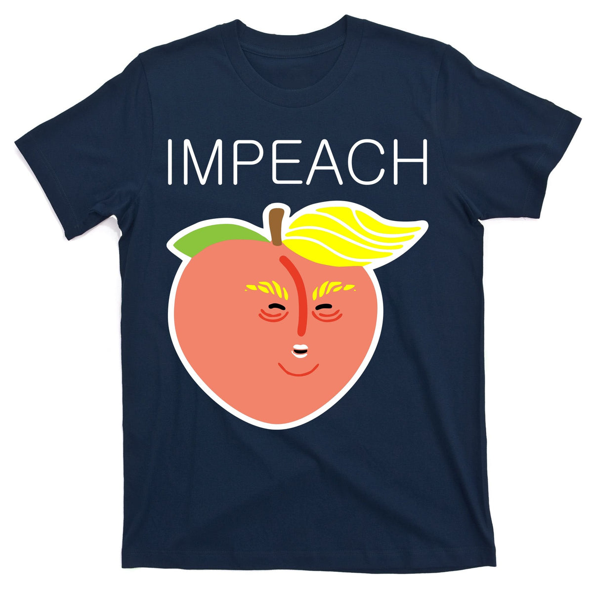 Impeach Donald Anti Trump Peach Emoji Impeachment T-Shirt product image 1