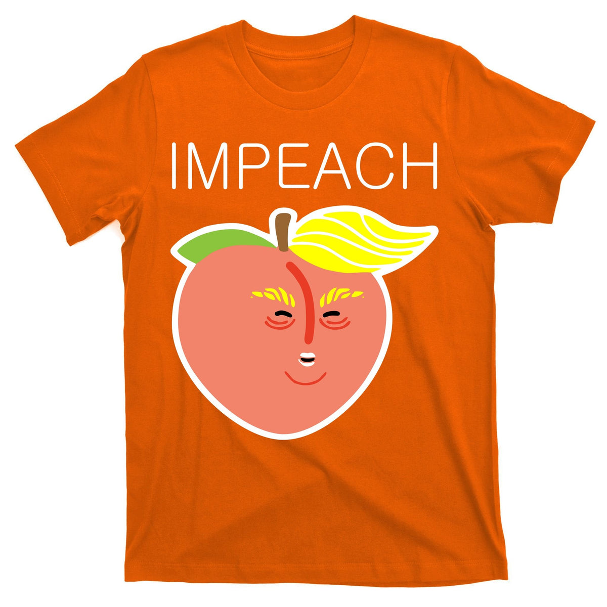 Impeach Donald Anti Trump Peach Emoji Impeachment T-Shirt product image 5