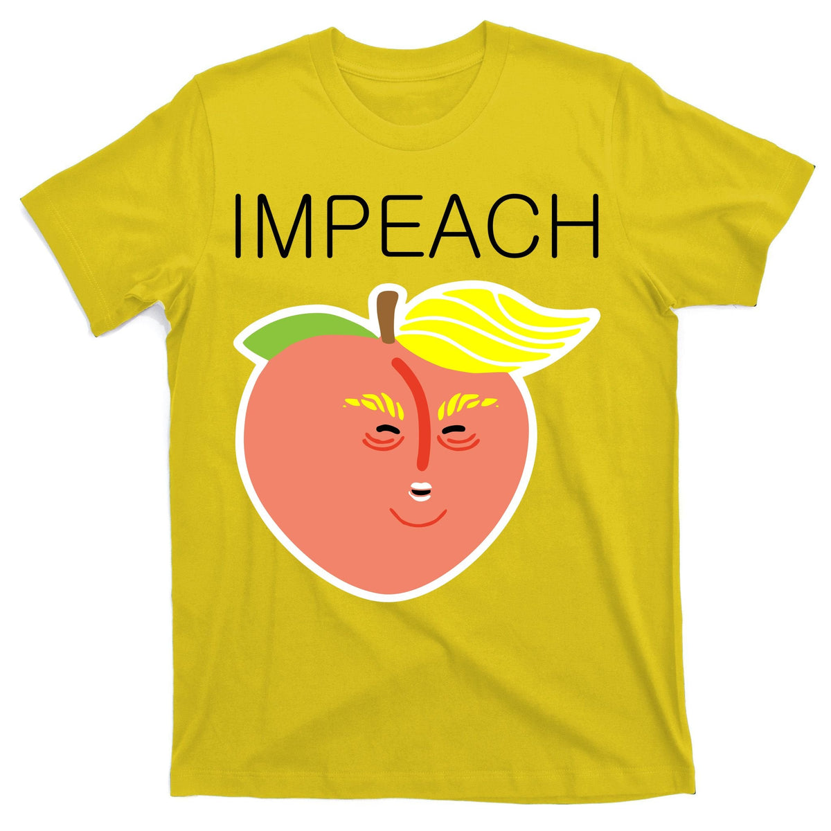 Impeach Donald Anti Trump Peach Emoji Impeachment T-Shirt product image 3