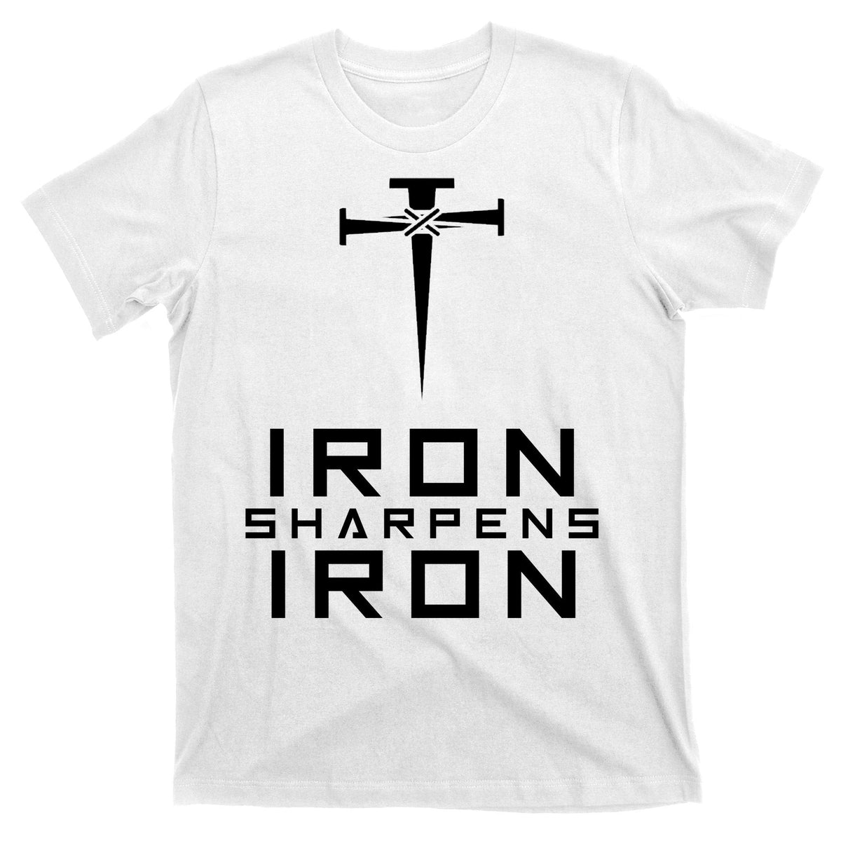 Iron Sharpens Christian Faith T-Shirt product image 11