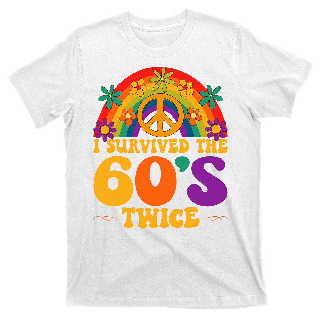 I Survived The 60s Twice Sixties 70th Birthday T-Shirt product image 11