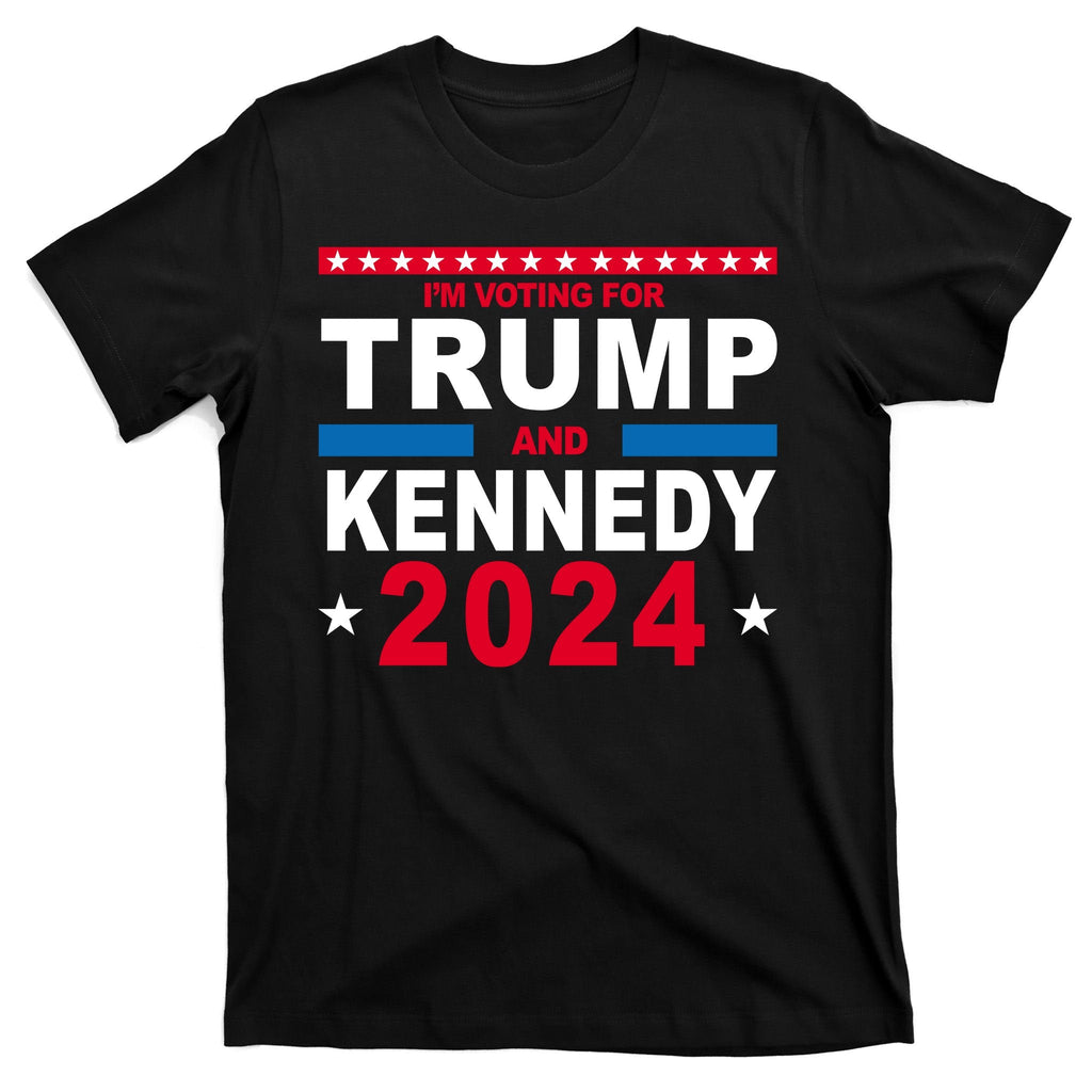 Im Voting For Trump And Kennedy 2024 Election T-Shirt product image 7
