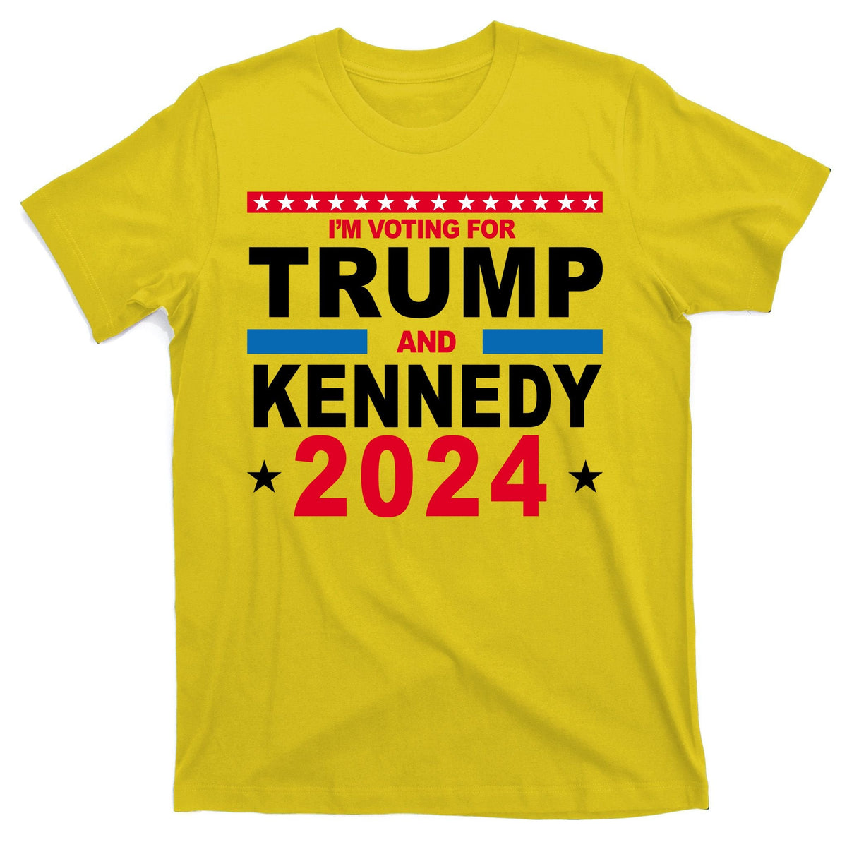 Im Voting For Trump And Kennedy 2024 Election T-Shirt product image 3
