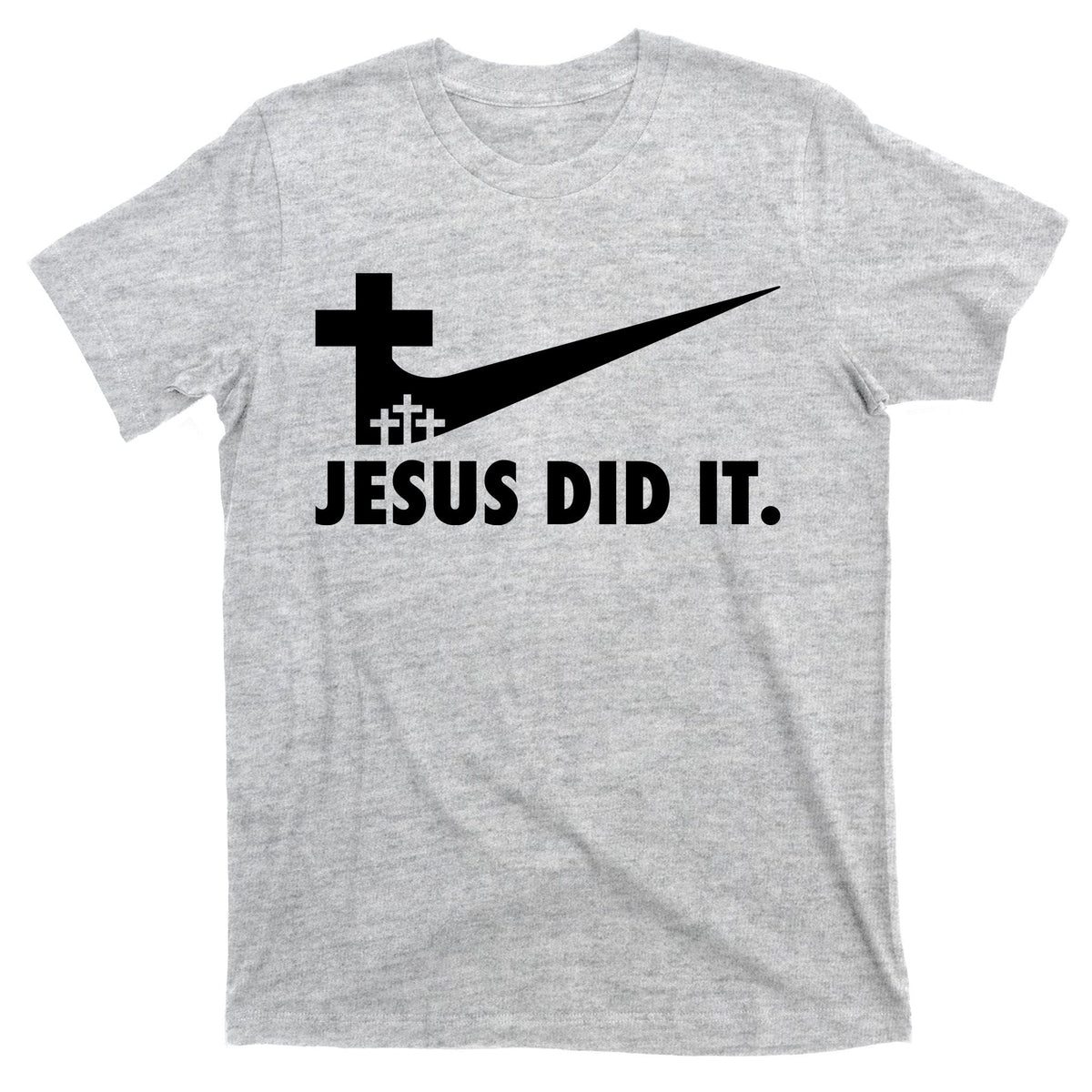 Jesus Did It Cross T-Shirt product image 9