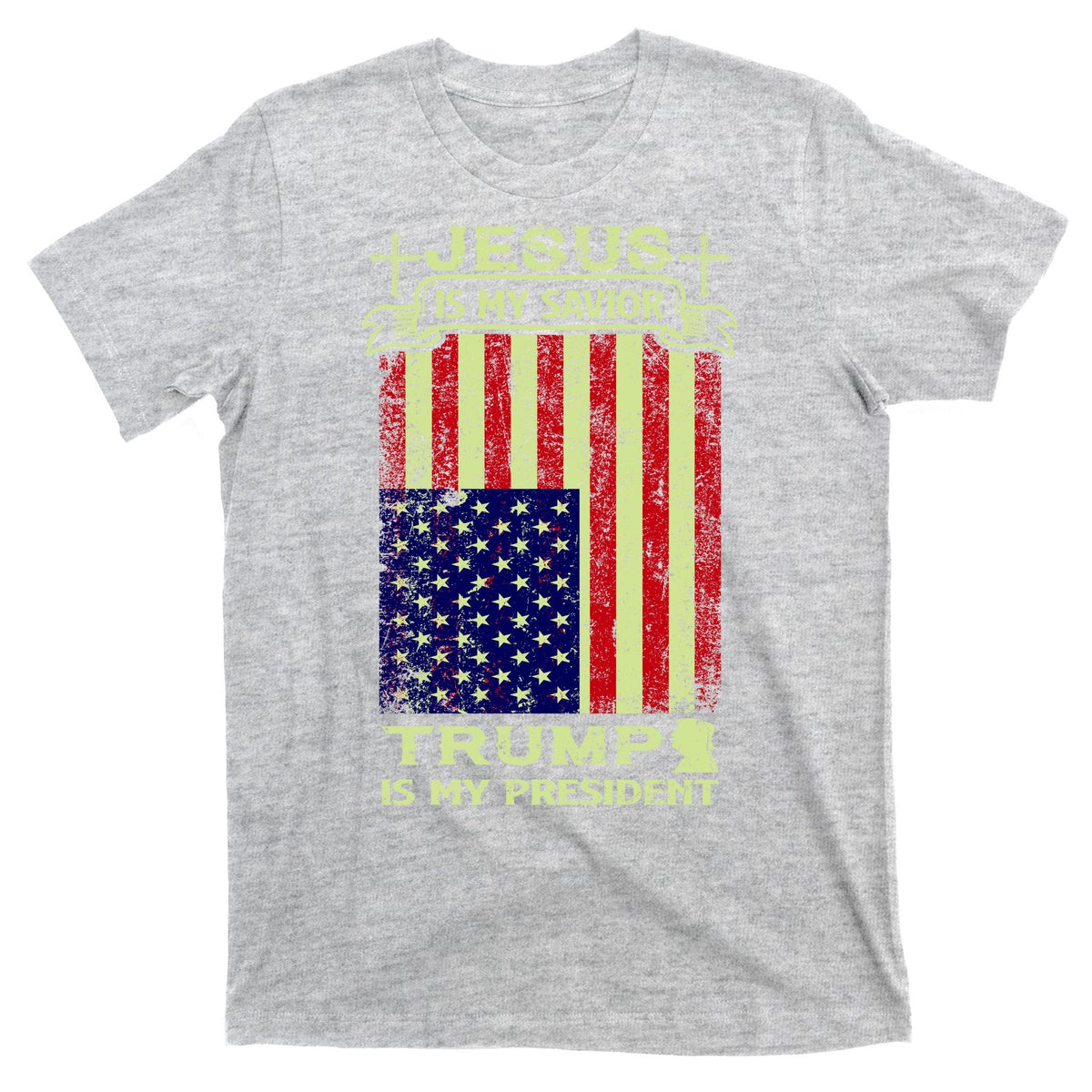 Jesus Is My Savior Trump Is My President 2020 T-Shirt product image 9