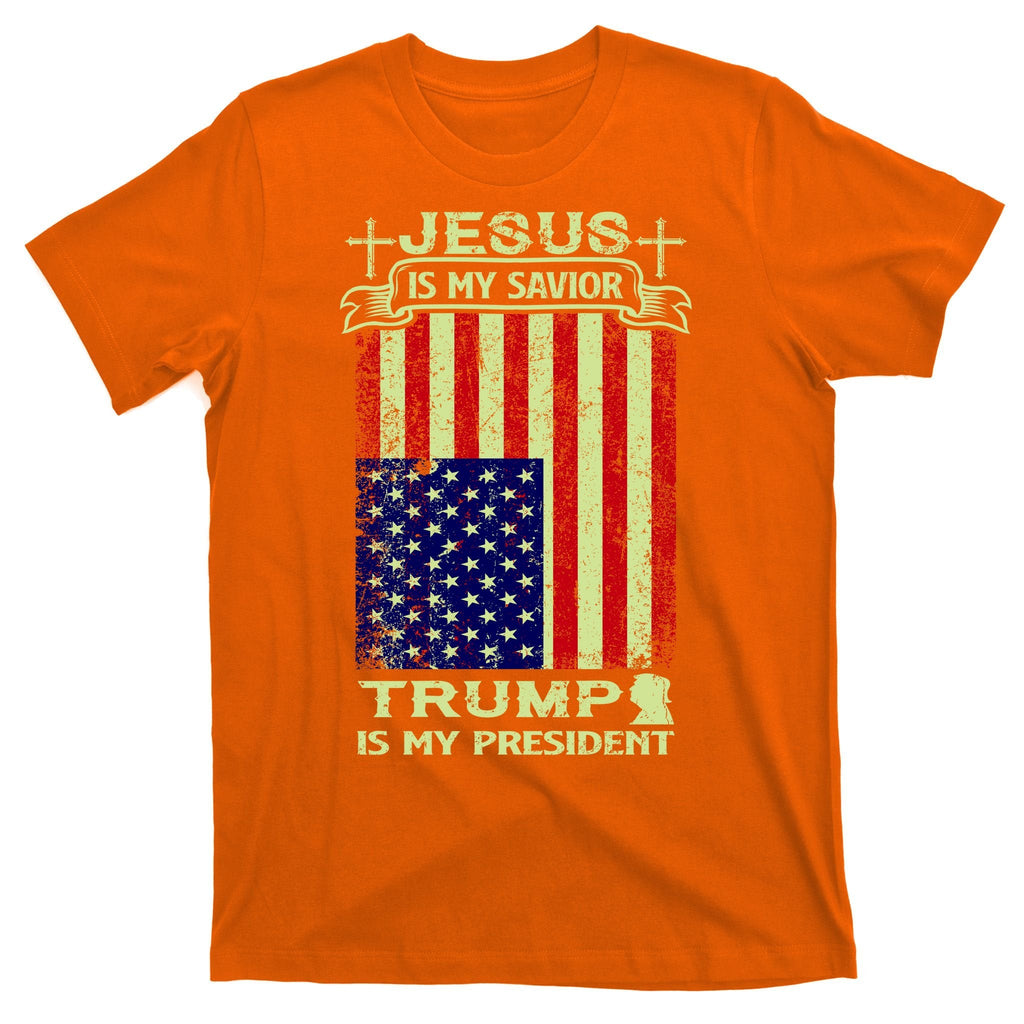 Jesus Is My Savior Trump Is My President 2020 T-Shirt product image 5