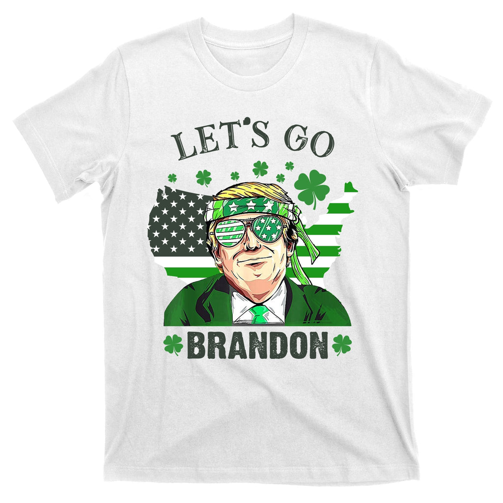 Let's Go Brandon St Patrick's Day Trump Funny Political product image 11