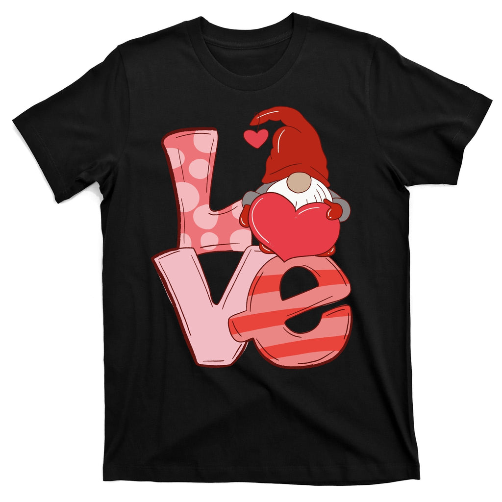 Love Gnome Valentines Day Cute Gift T-Shirt product image 7
