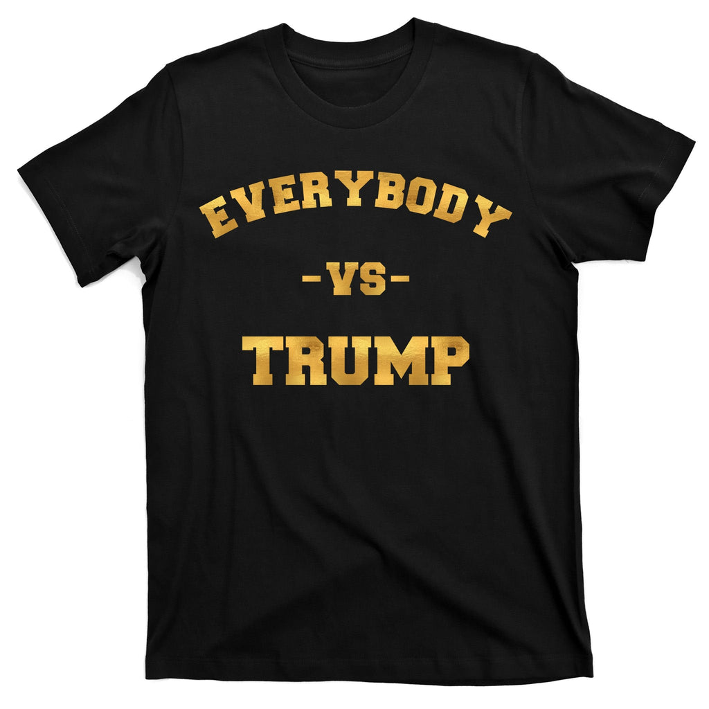 Limited Edition Everybody VS Trump Gold Print T-Shirt product image 7