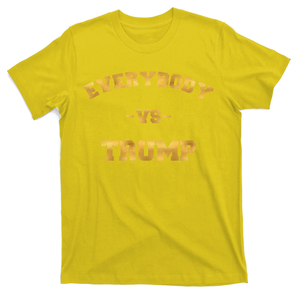 Limited Edition Everybody VS Trump Gold Print T-Shirt product image 3