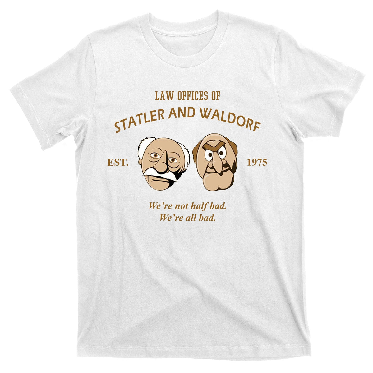 Law Offices Of Statler And Waldorf Est 1975 T-Shirt product image 11