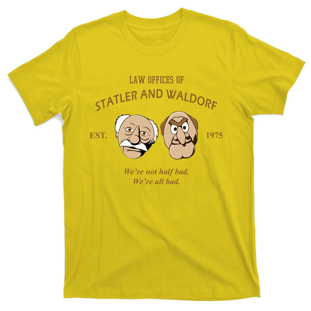 Law Offices Of Statler And Waldorf Est 1975 T-Shirt product image 3
