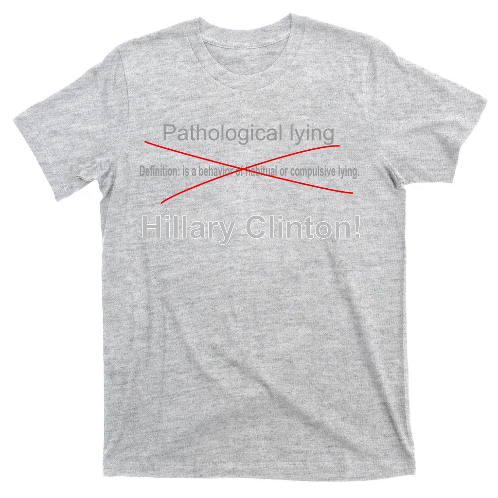 Lying Hillary Clinton Funny Definition T-Shirt product image 9