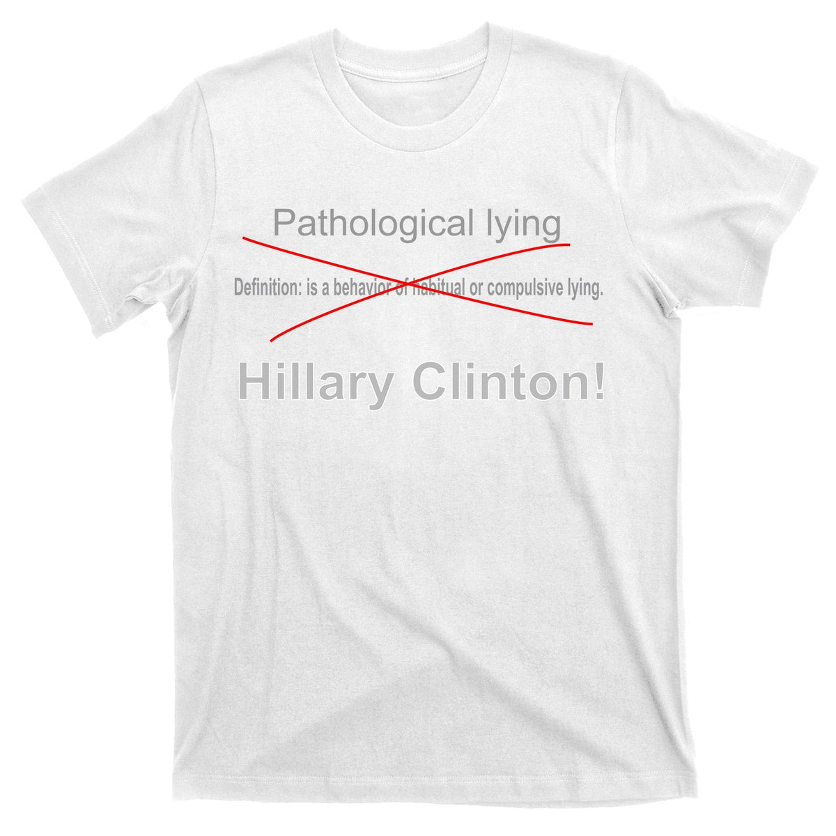 Lying Hillary Clinton Funny Definition T-Shirt product image 11