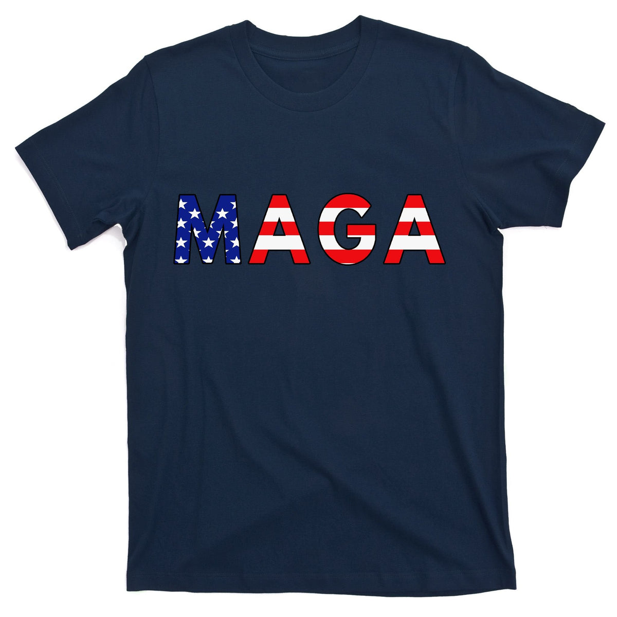 MAGA American Flag T-Shirt product image 1