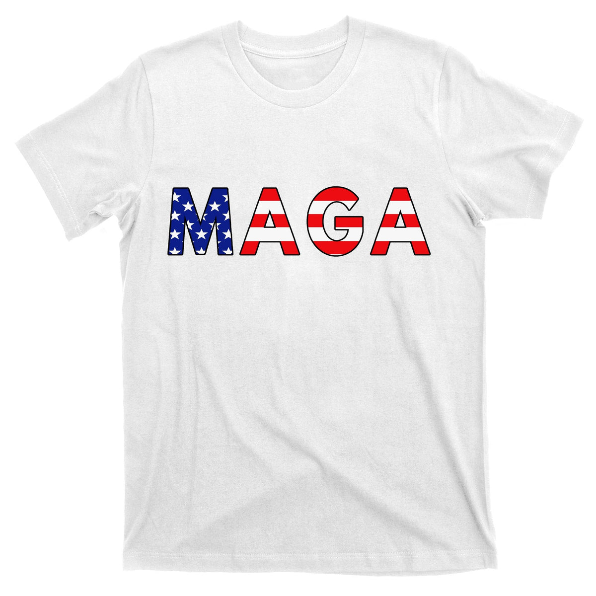 MAGA American Flag T-Shirt product image 11