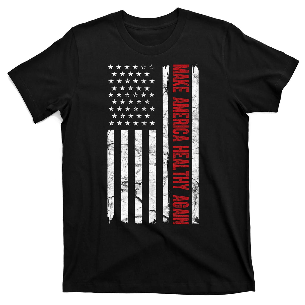Make America Healthy Again Usa Vintage American Flag T-Shirt product image 7