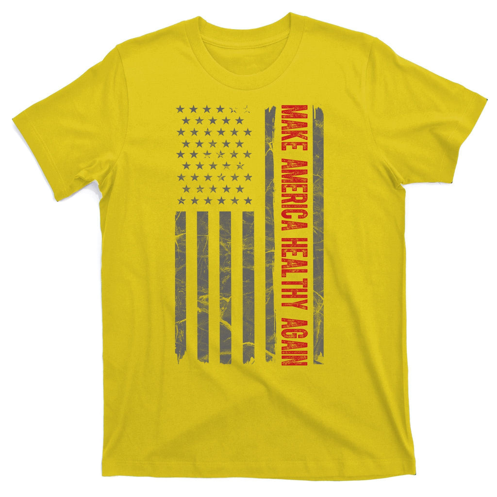Make America Healthy Again Usa Vintage American Flag T-Shirt product image 3