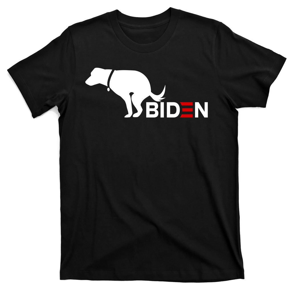 My Dog Hates Biden Funny Anti T-Shirt product image 7
