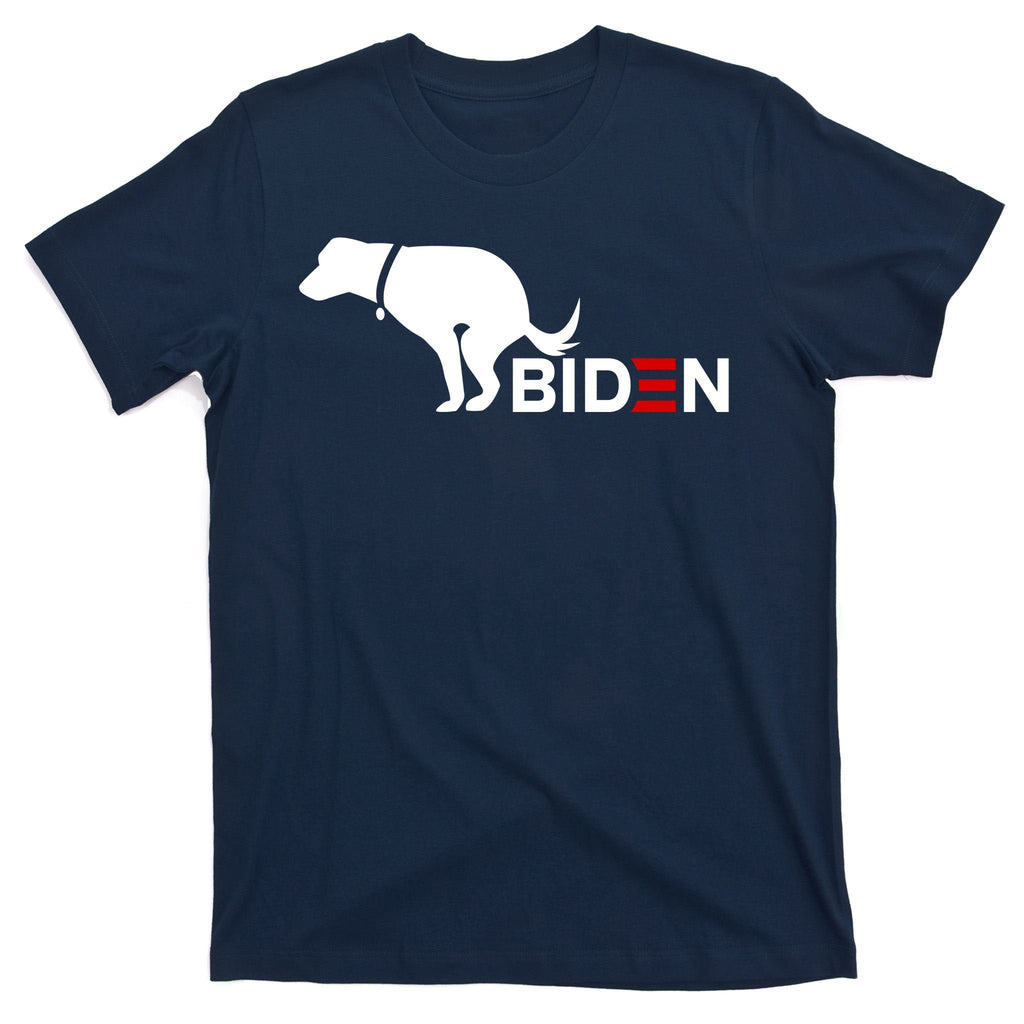 My Dog Hates Biden Funny Anti T-Shirt product image 1