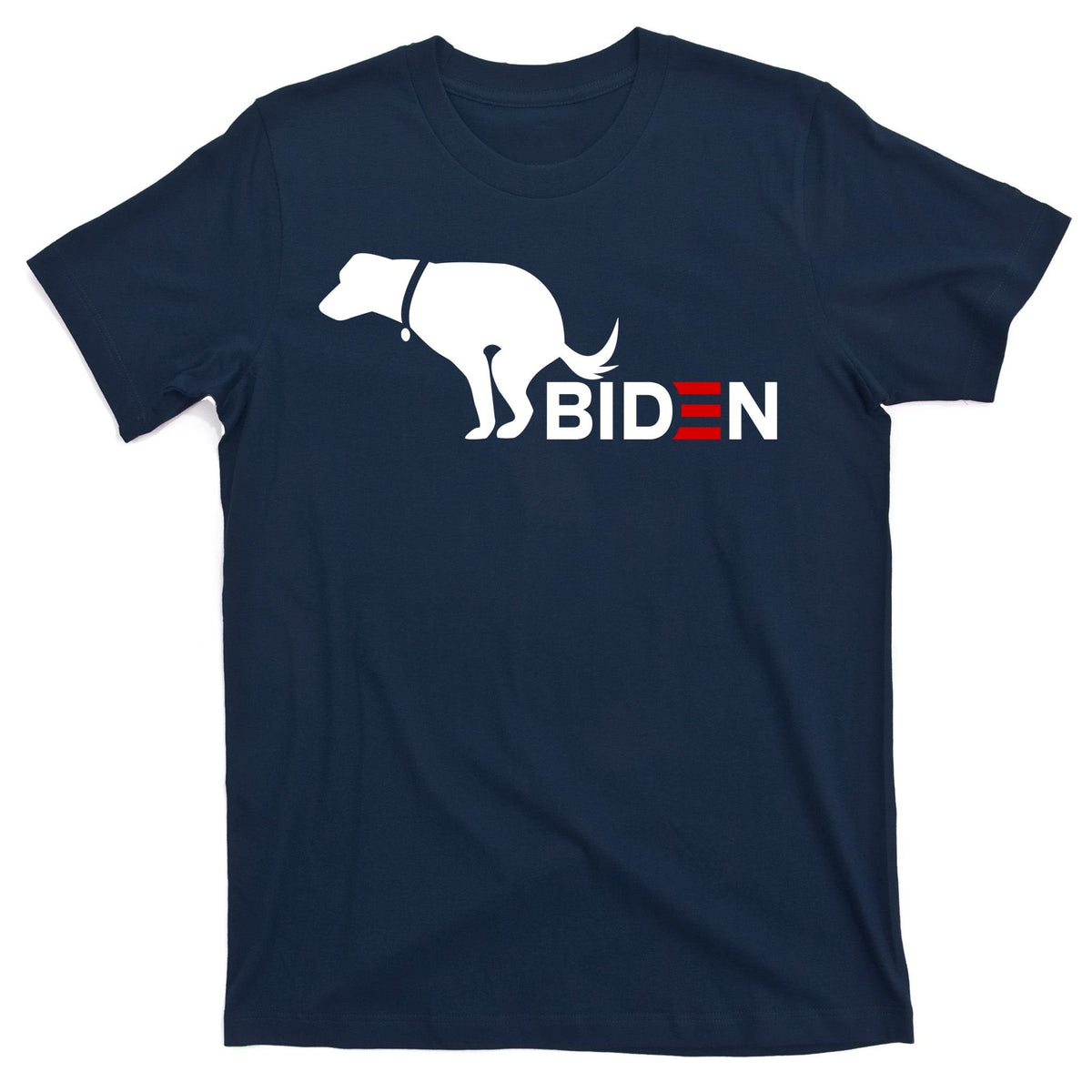 My Dog Hates Biden Funny Anti T-Shirt product image 1
