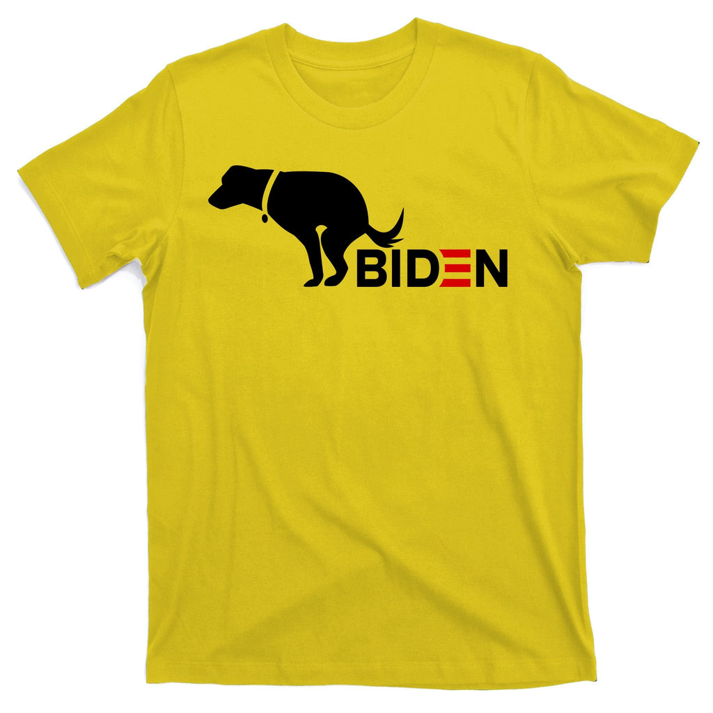 My Dog Hates Biden Funny Anti T-Shirt product image 3