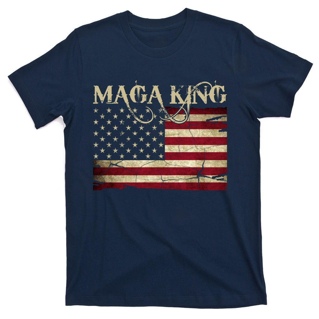 Maga King United States Vintage Flag T-Shirt product image 1