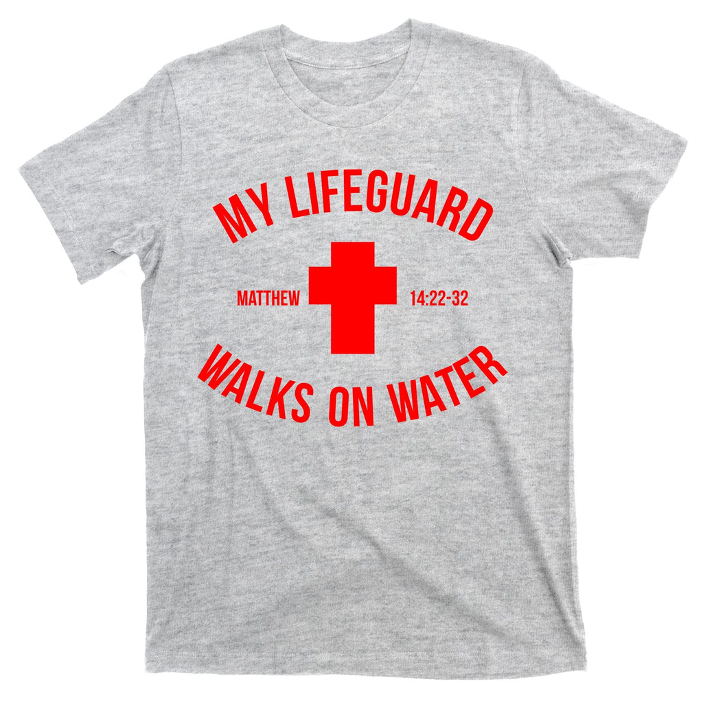 My Lifeguard Walks on Water - Matthew 14:22-32 Jesus Cross product image 9