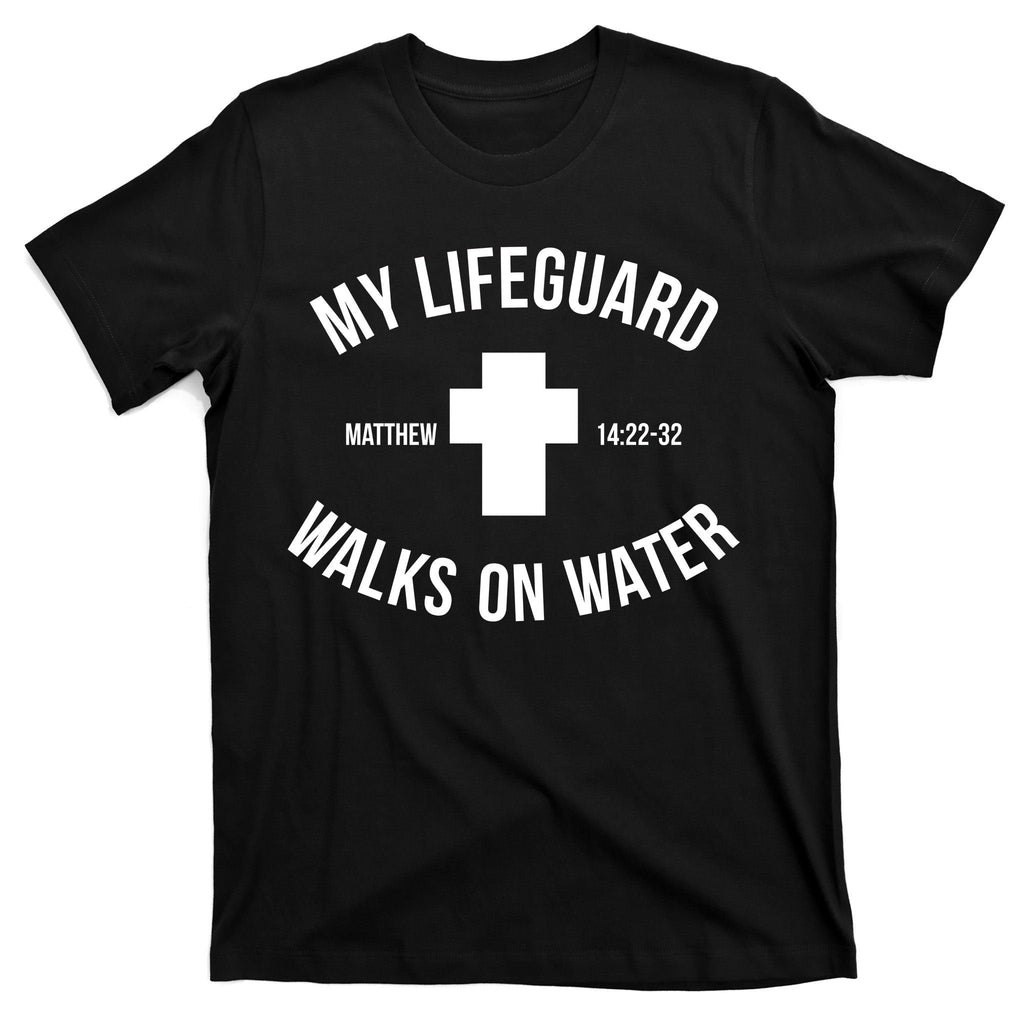 My Lifeguard Walks on Water - Matthew 14:22-32 Jesus Cross product image 7