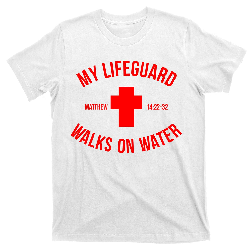 My Lifeguard Walks on Water - Matthew 14:22-32 Jesus Cross product image 11