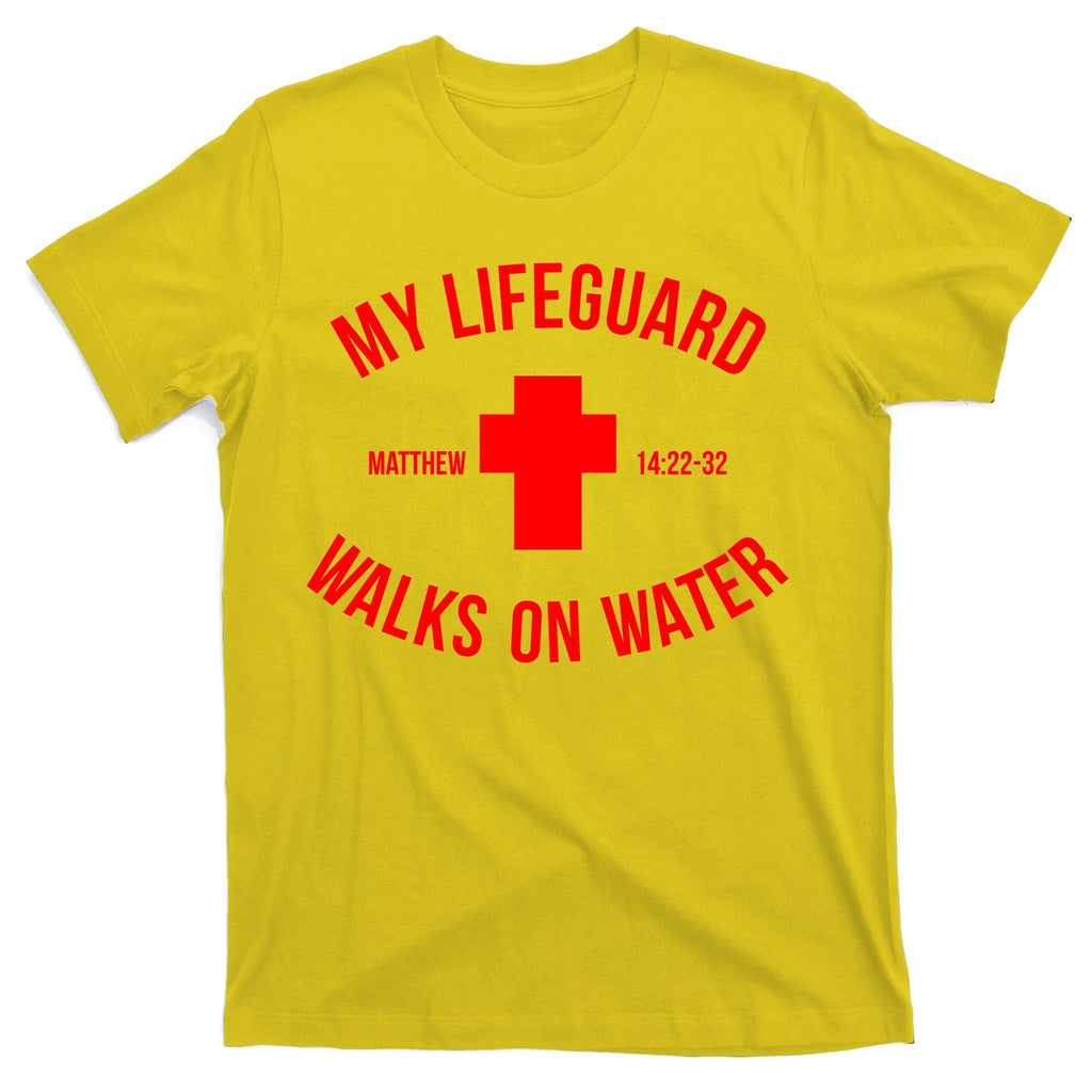 My Lifeguard Walks on Water - Matthew 14:22-32 Jesus Cross product image 3