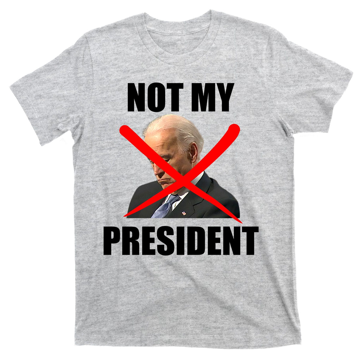 Not My President Trump Anti Biden T-Shirt product image 9