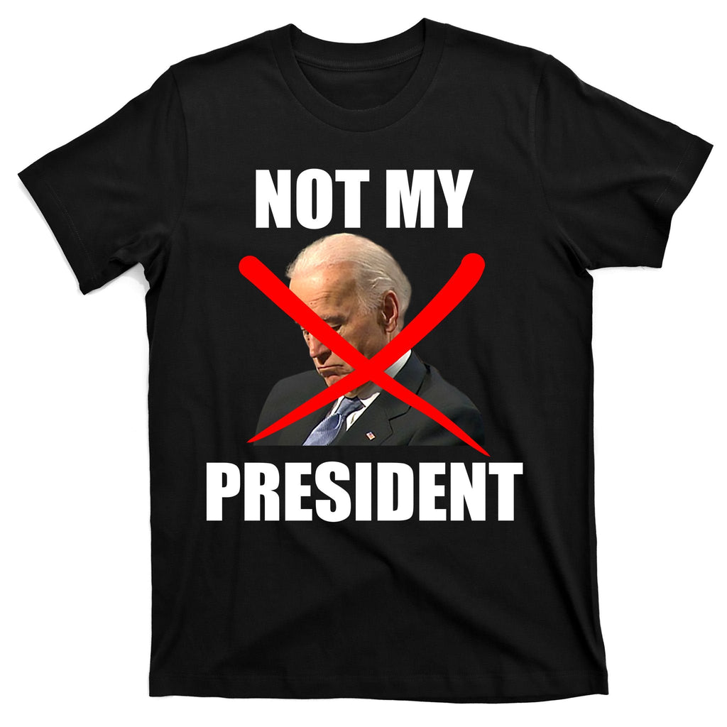 Not My President Trump Anti Biden T-Shirt product image 7