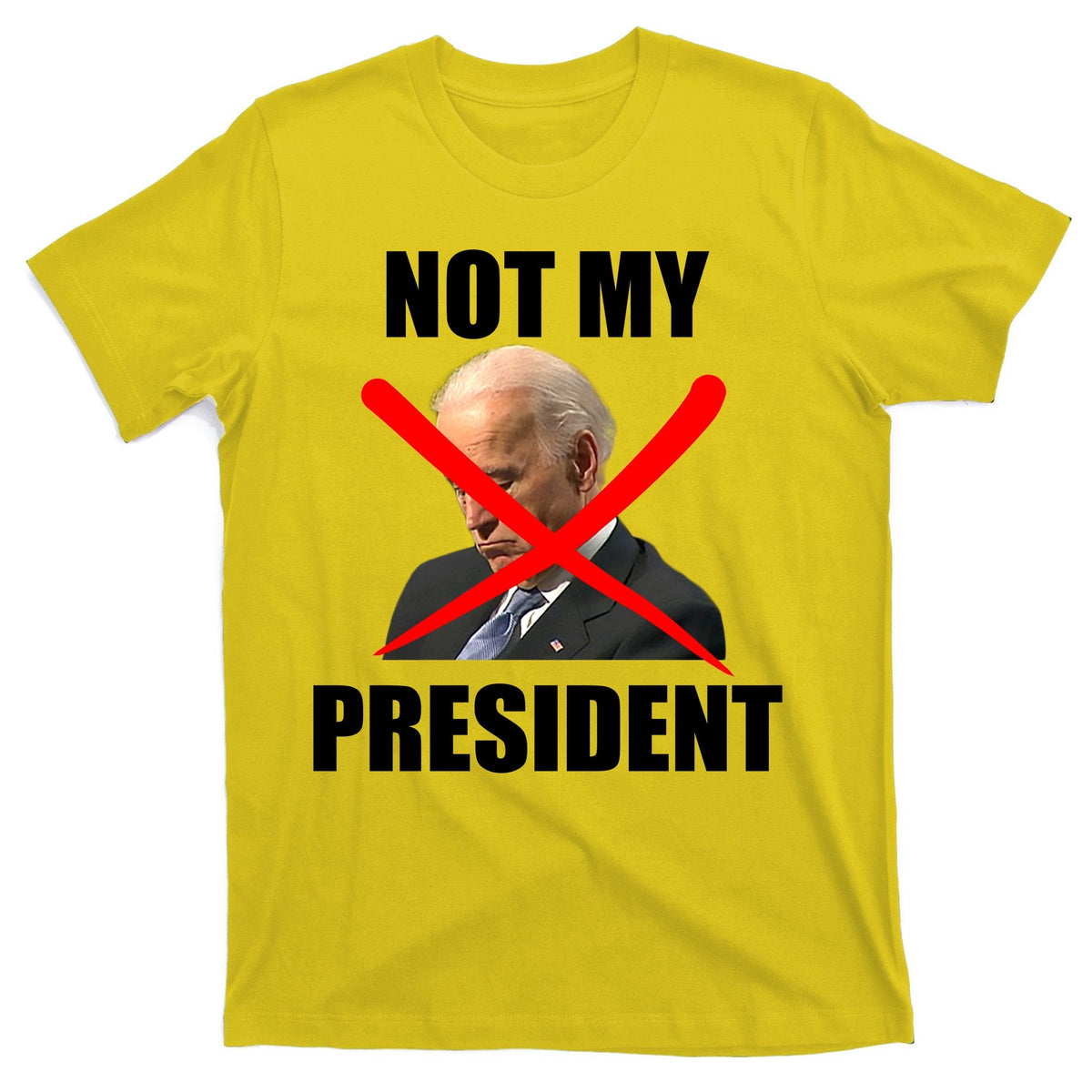 Not My President Trump Anti Biden T-Shirt product image 3