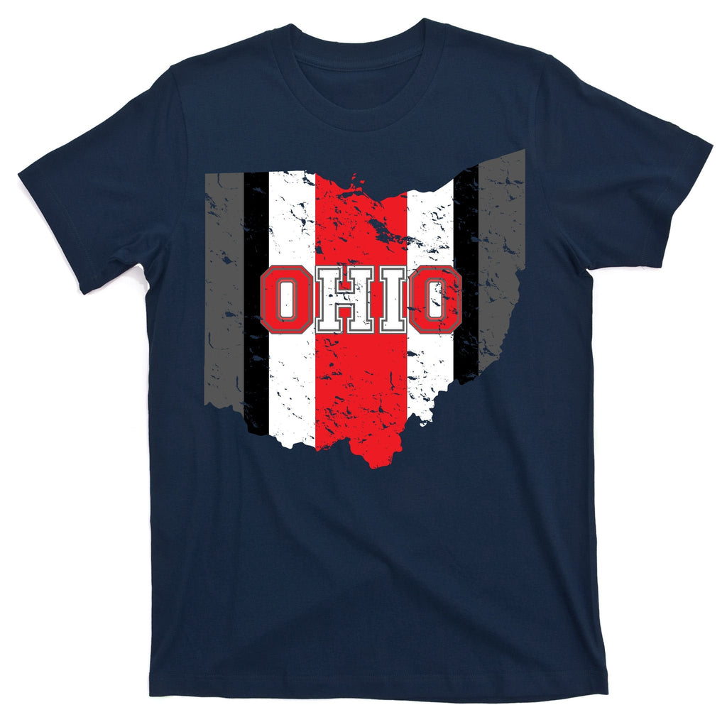 Ohio State Pride Striped T-Shirt product image 1