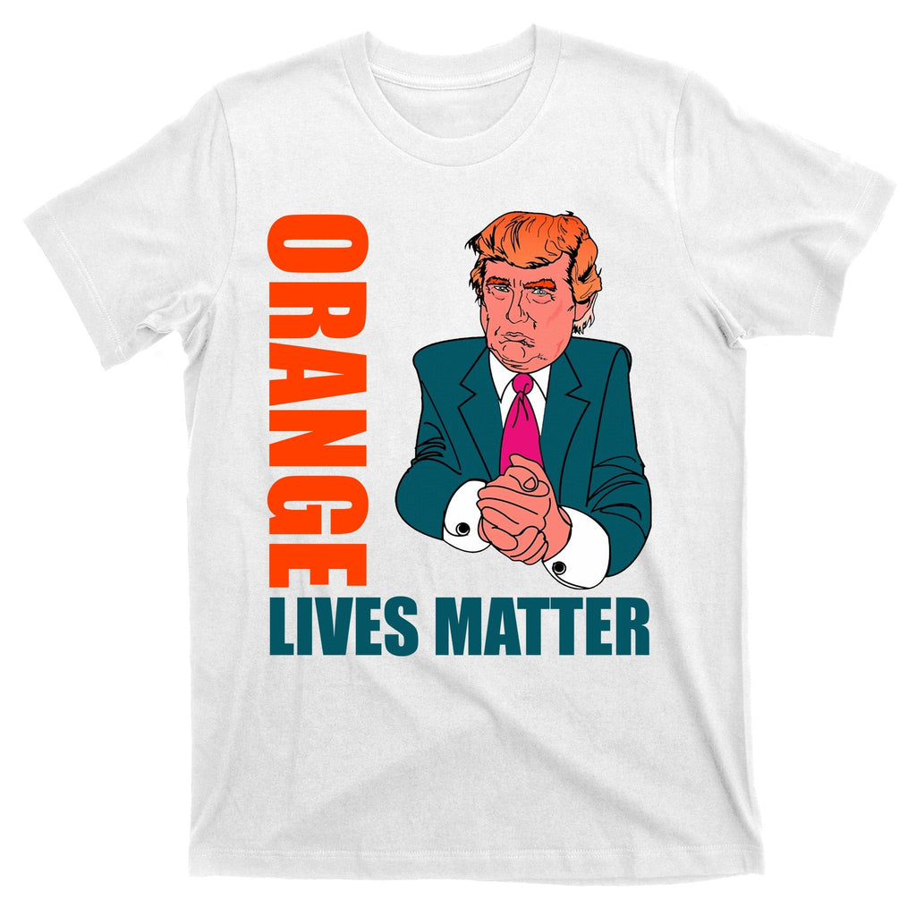 Orange Lives Matter Funny Trump T-Shirt product image 11