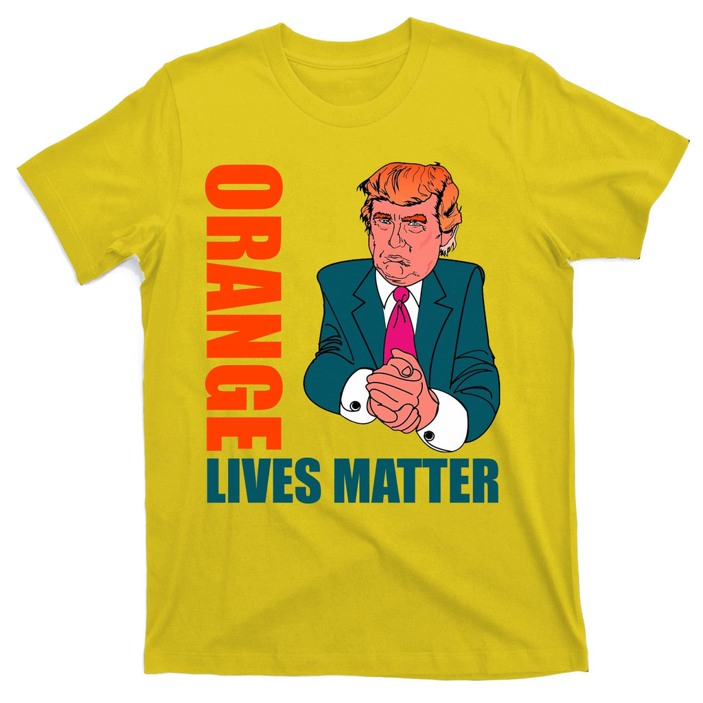 Orange Lives Matter Funny Trump T-Shirt product image 3