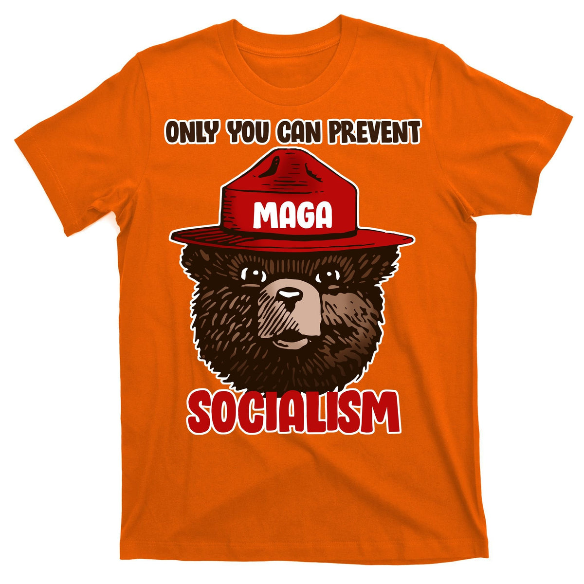 Only Can You Prevent Maga Socialism T-Shirt product image 5