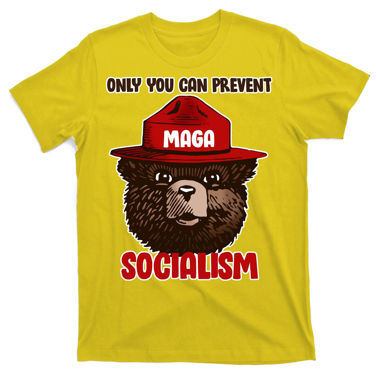 Only Can You Prevent Maga Socialism T-Shirt product image 3