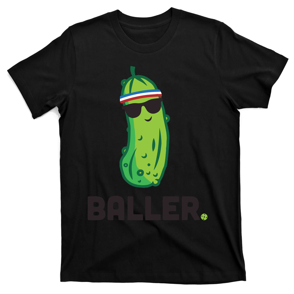 Pickle Baller Funny Pickleball T-Shirt product image 7