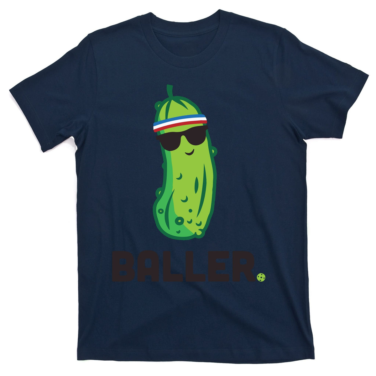 Pickle Baller Funny Pickleball T-Shirt product image 1