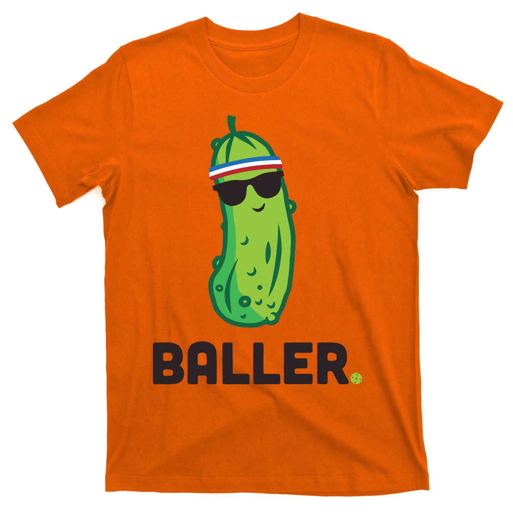 Pickle Baller Funny Pickleball T-Shirt product image 5