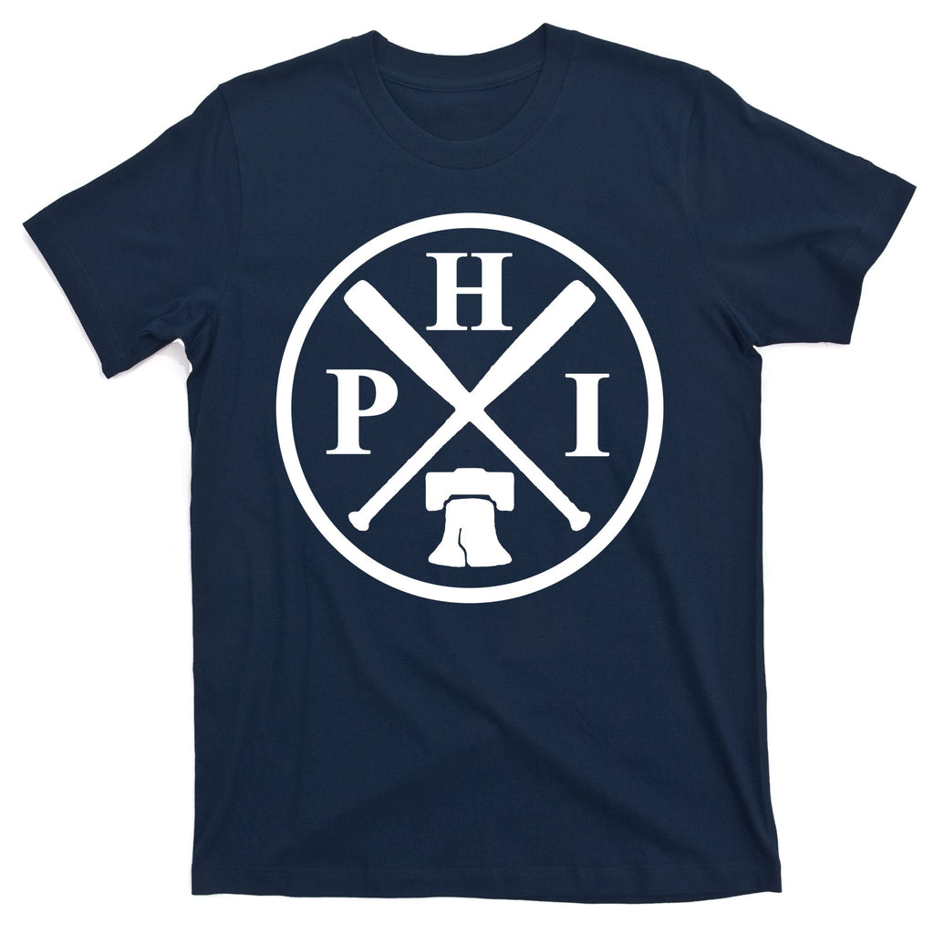 Philadelphia Baseball Emblem Retro Philly Team T-Shirt product image 1