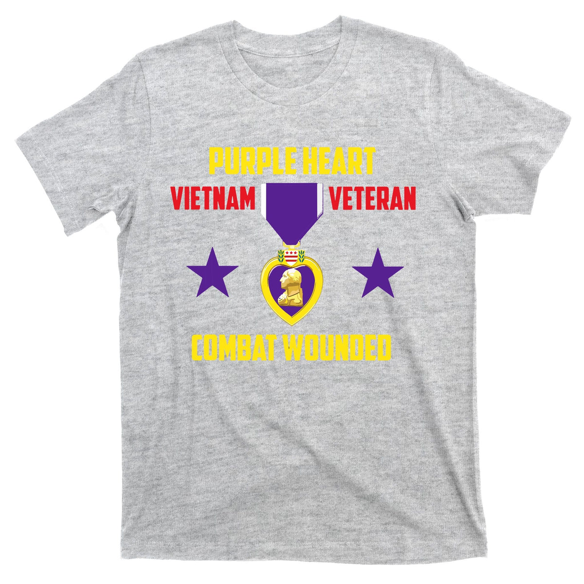 Purple Heart Vietnam Veteran T-Shirt product image 9