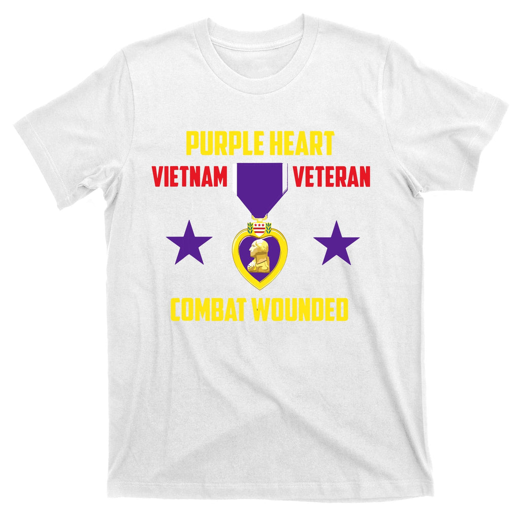 Purple Heart Vietnam Veteran T-Shirt product image 11