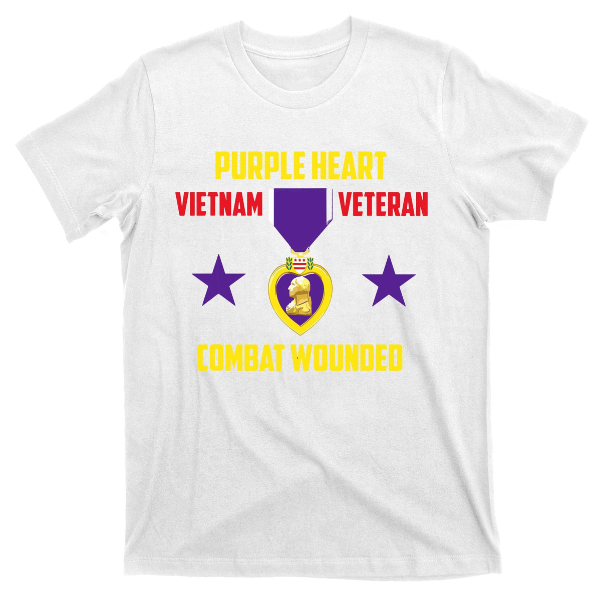 Purple Heart Vietnam Veteran T-Shirt product image 11