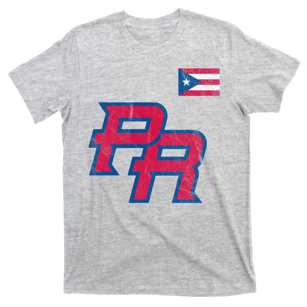 Puerto Rico Baseball Flag Pride Boricua T-Shirt product image 9