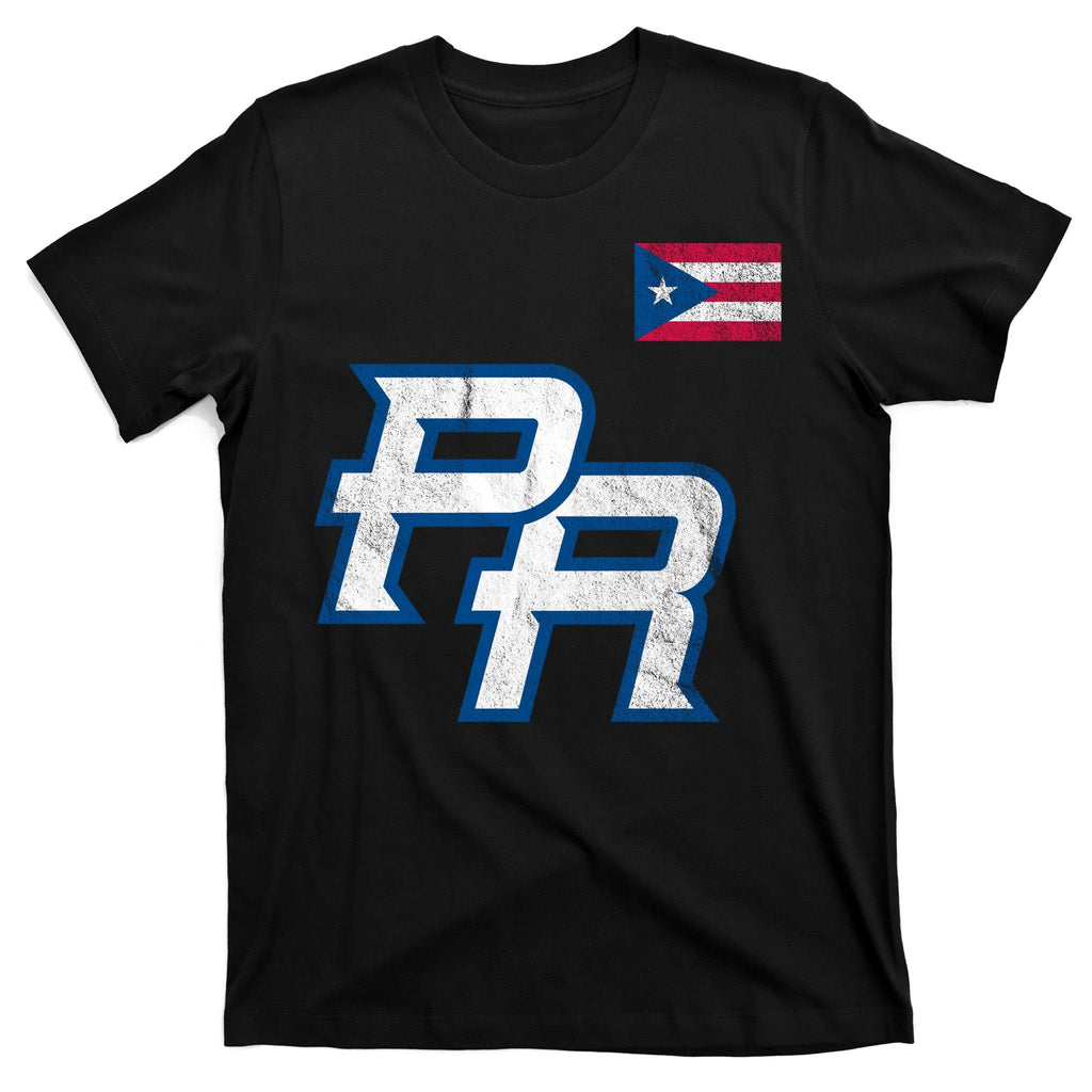 Puerto Rico Baseball Flag Pride Boricua T-Shirt product image 7